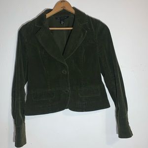 Corduroy dark green jacket